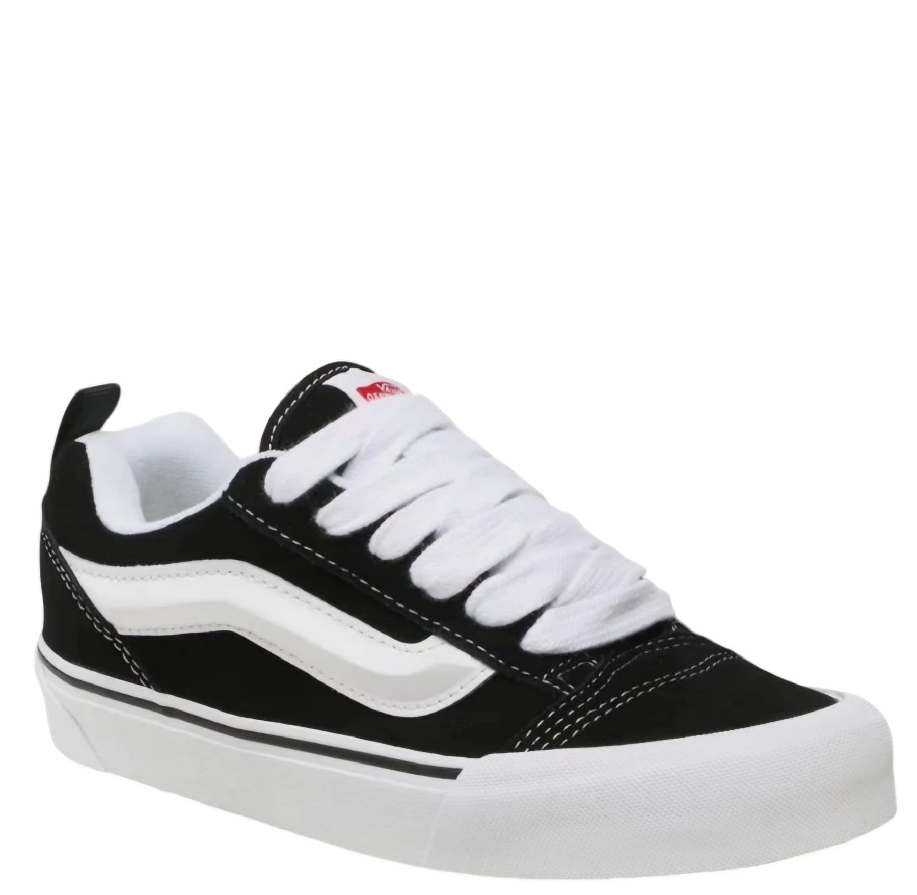 SNEAKERS DONNA KNU SKOOL BLACK TRUE WHITE VN0009QCBT1 VANS walkingon