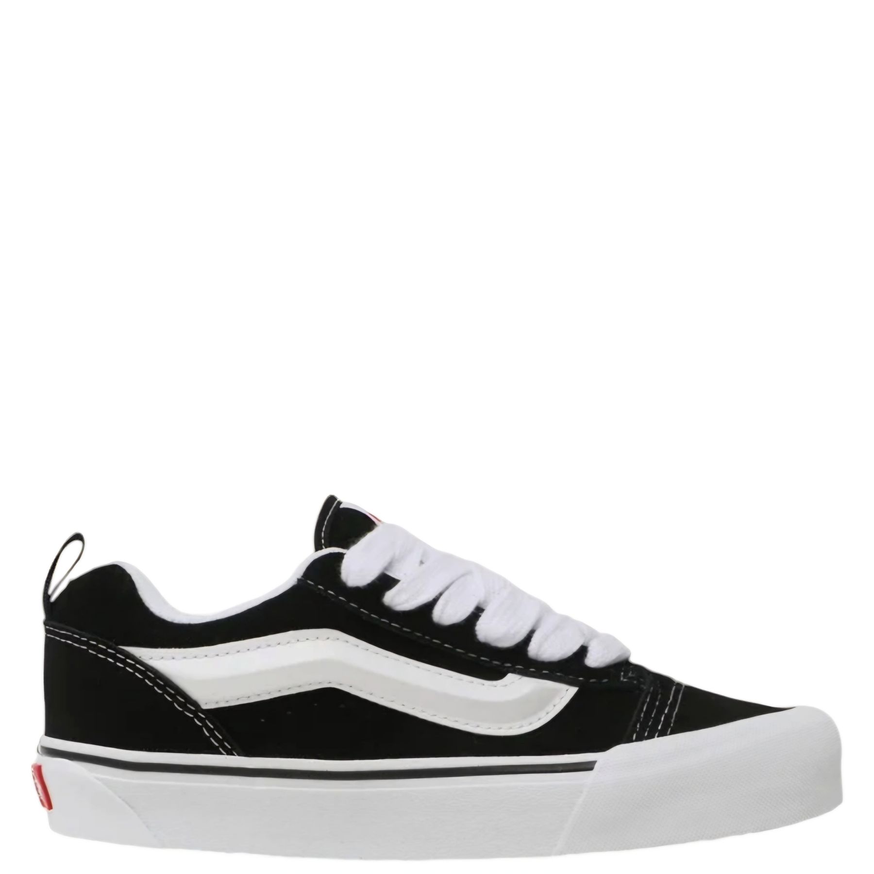 SNEAKERS DONNA KNU SKOOL BLACK TRUE WHITE VN0009QCBT1 VANS walkingon