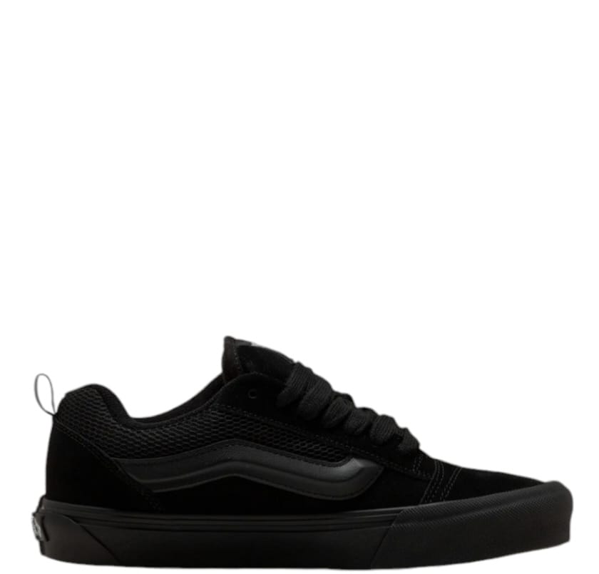 SNEAKERS UOMO KNU SKOOL BLACK BLACK VANS walkingon