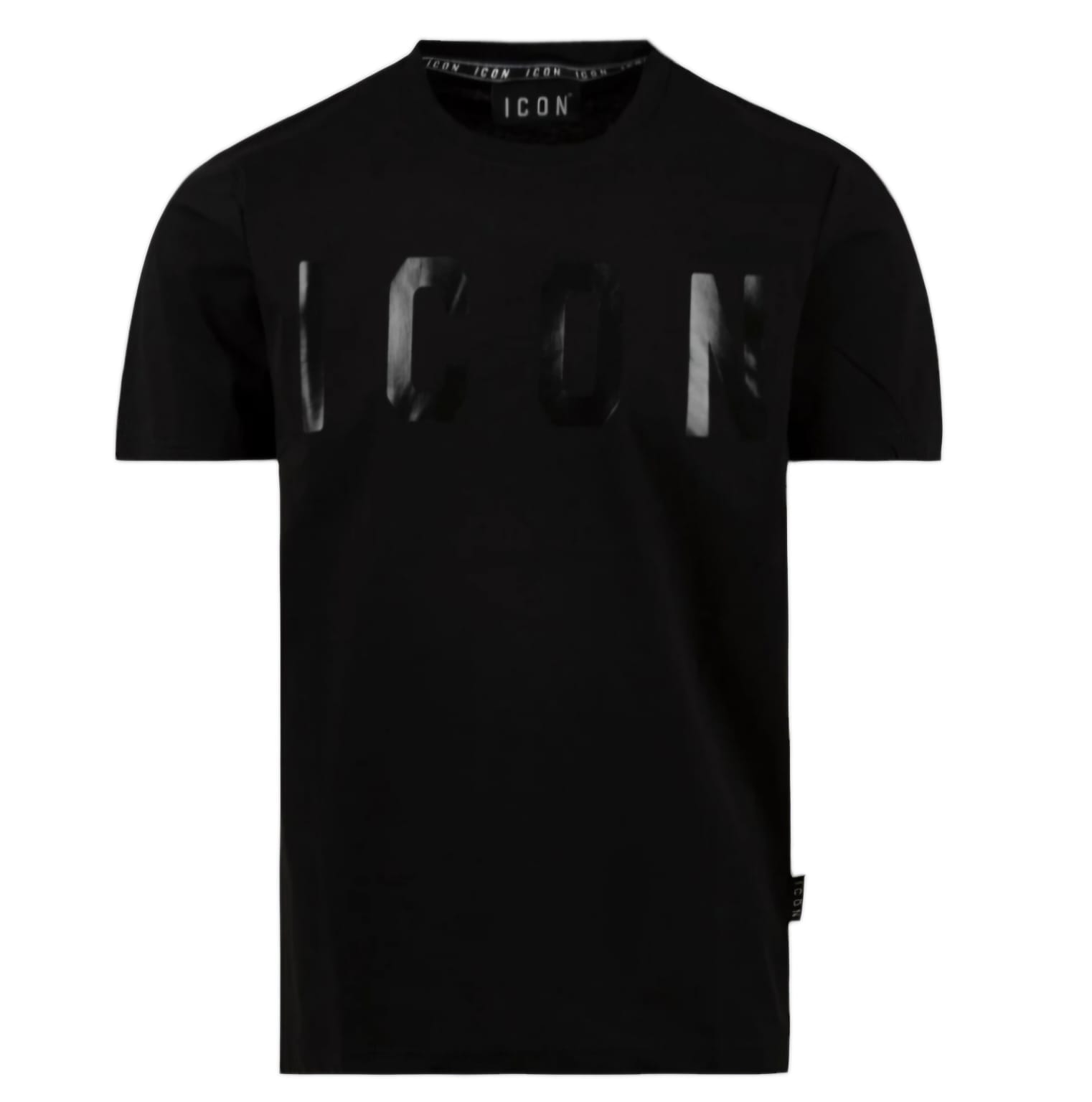 SHIRT IU9013TB NERO ICON walkingon