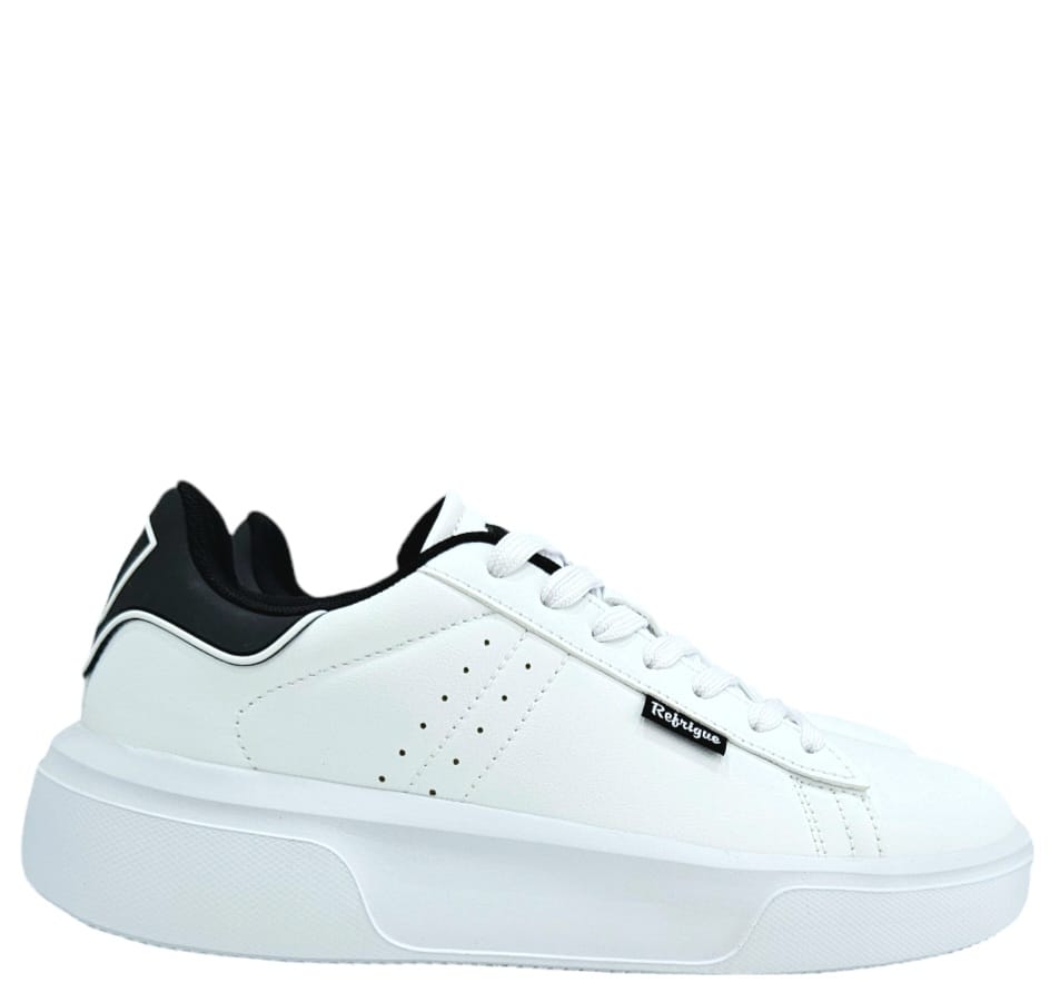 SNEAKERS UOMO PATRICK 326 WHITE BLACK Refrigue walkingon