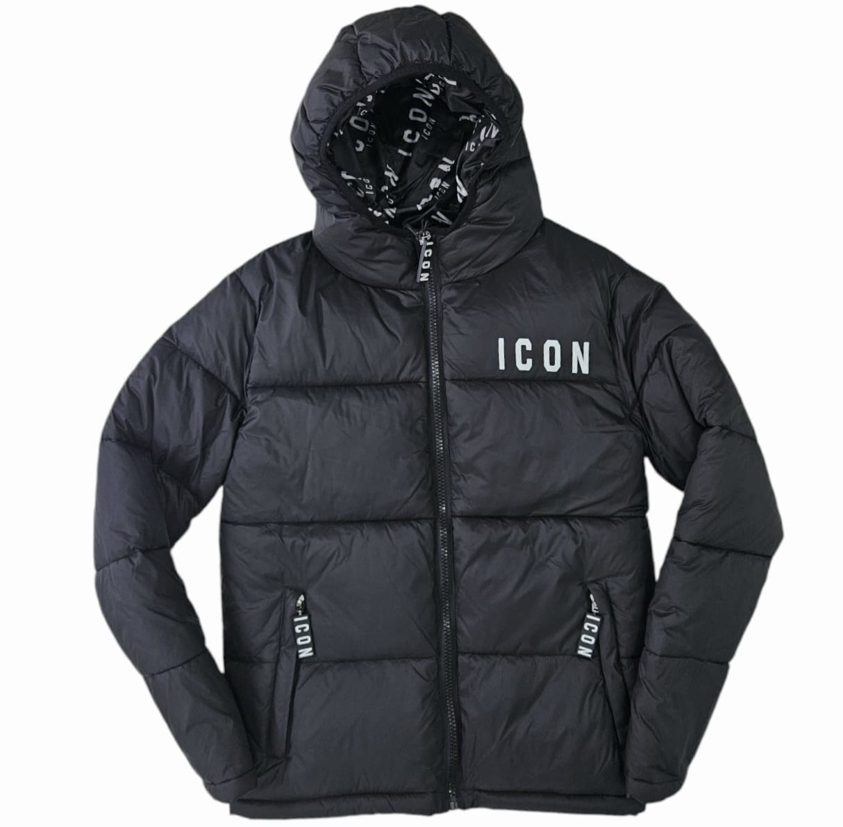 GIUBBINO UOMO IU9225 J FODERA LOGATA NERO ICON walkingon