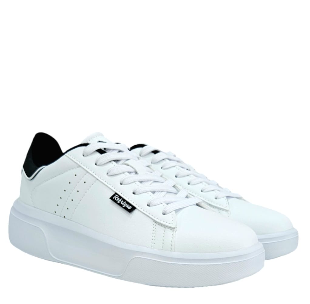 SNEAKERS UOMO PATRICK 326 WHITE BLACK Refrigue walkingon