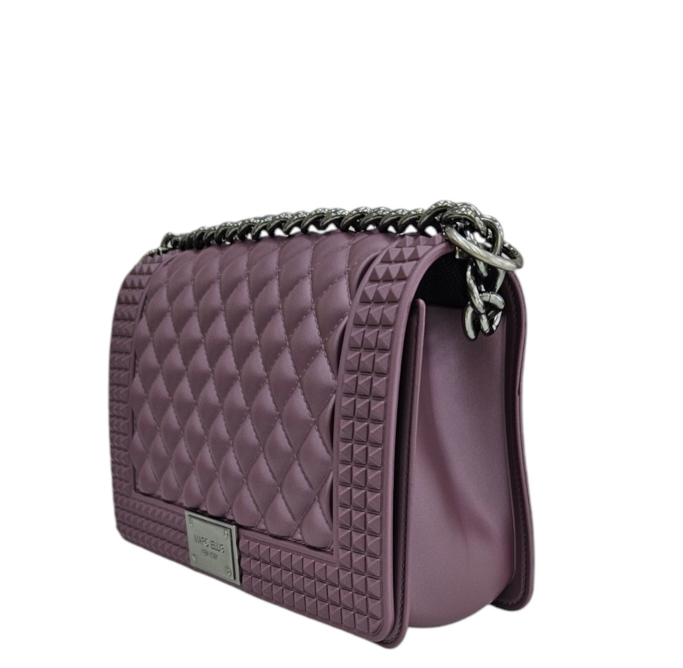 BORSA DONNA MARC ELLIS FLAT PENKA M DARK MAUVE BRUSH CDF MARC ELLIS walkingon