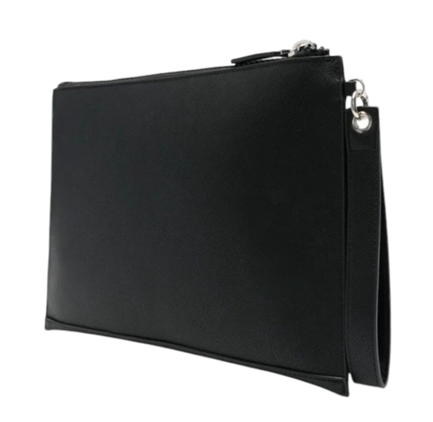 POCHETTE UOMO RMA24023BO9L BLACK POCHETTE HARBIG John Richmond walkingon