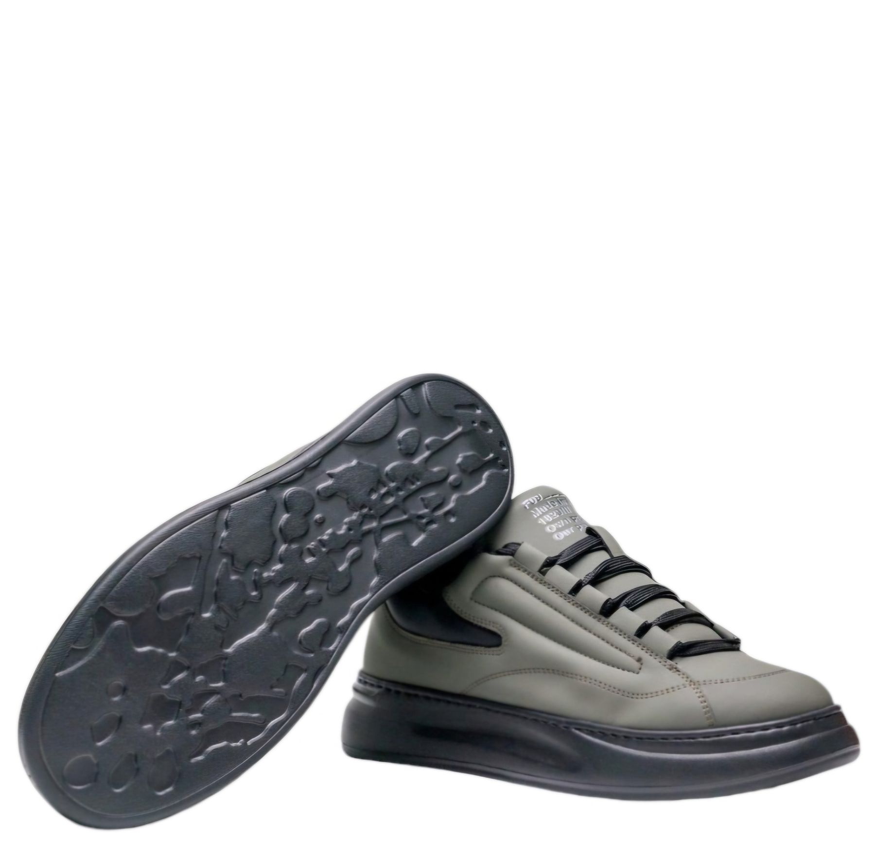 SNEAKERS  DARKO  GOMMATO VERDE F09 walkingon