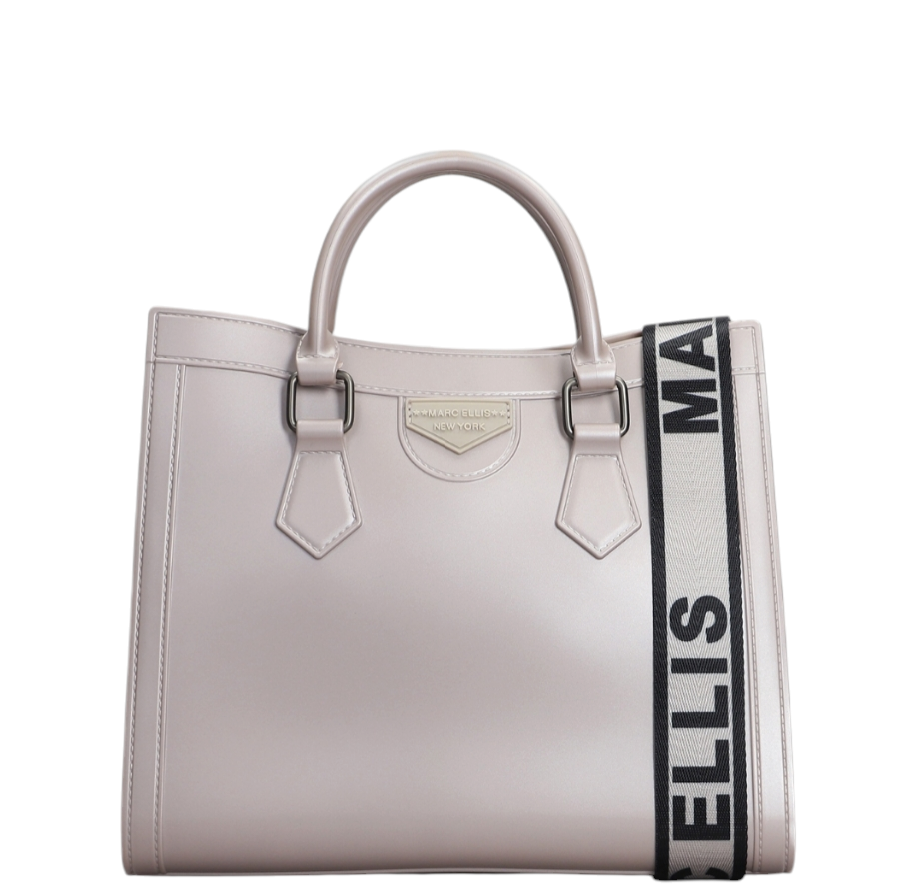 BORSA DONNA MARC ELLIS FLAT WOOD M 24 STONE SATIN CDF MARC ELLIS walkingon