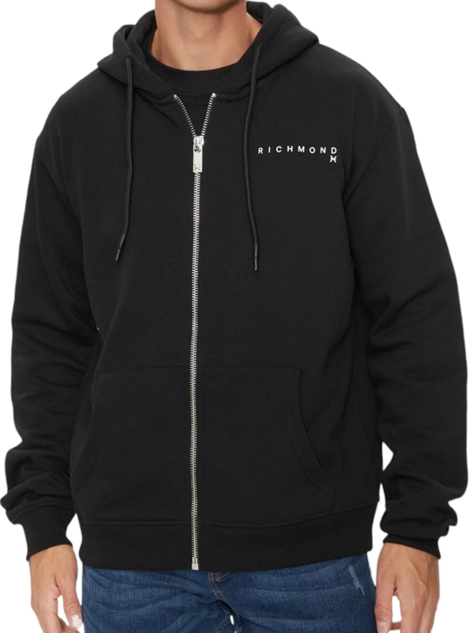 FELPA UOMO UMA24252FEP8 BLACK SWEATSHIRT SALER John Richmond walkingon