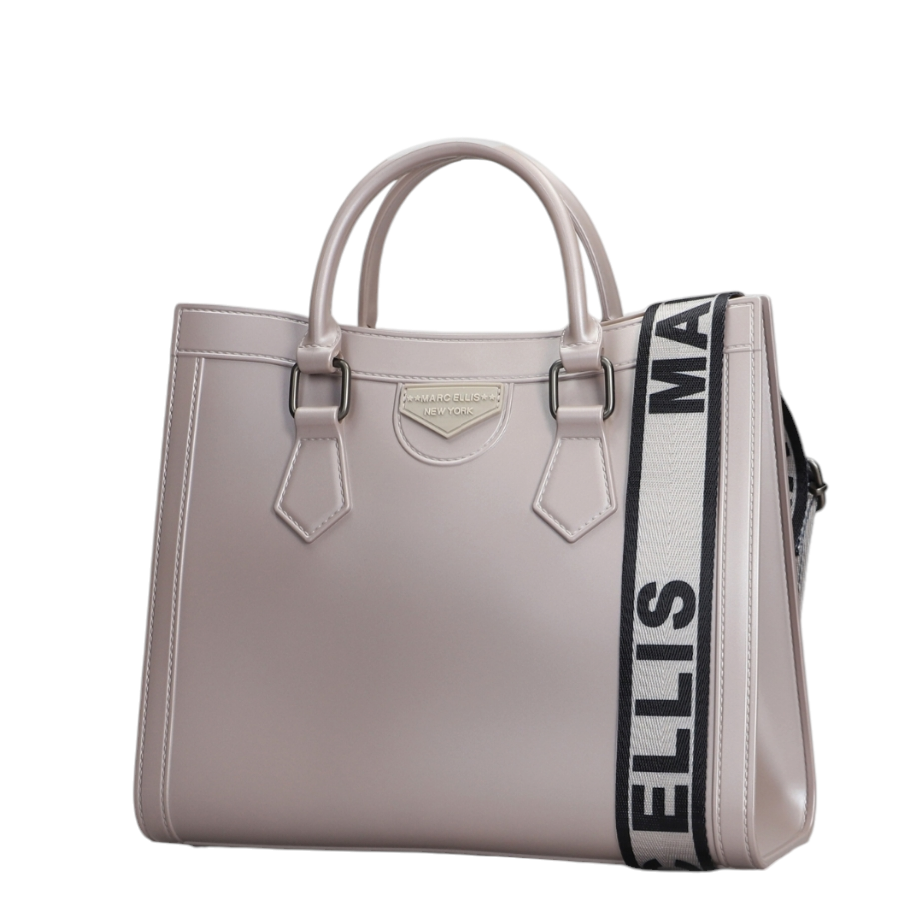 BORSA DONNA MARC ELLIS FLAT WOOD M 24 STONE SATIN CDF MARC ELLIS walkingon