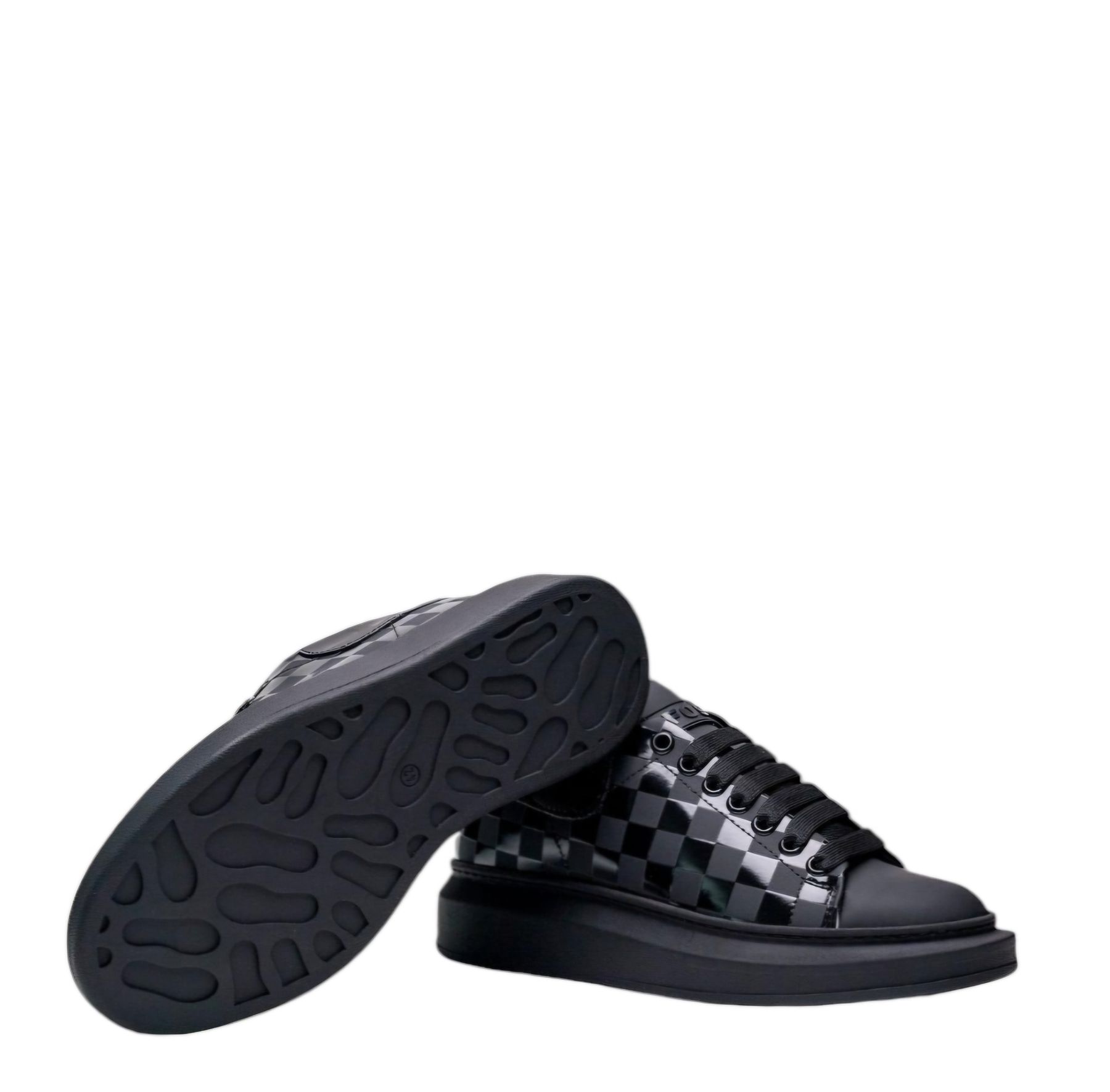 SNEAKERS LUY GOM VERN NERO F09 walkingon