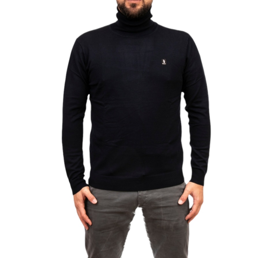 MAGLIA UOMO 2811W00066 BLACK Refrigue walkingon