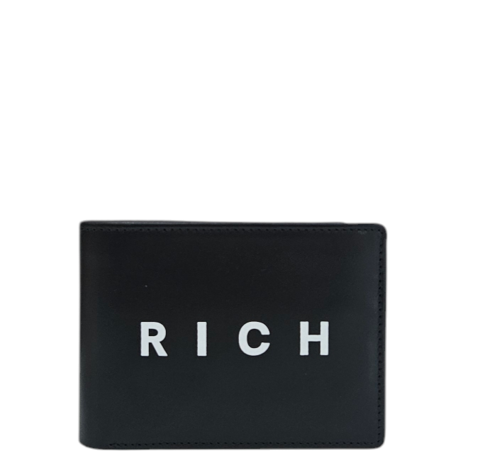 POCHETTE UOMO JR W185 WALLET BLACK John Richmond walkingon