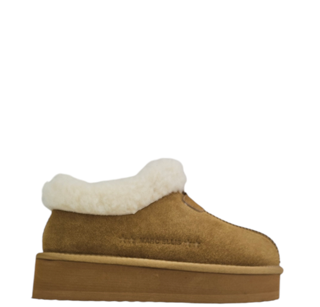 SNEAKERS DONNA ALYSSA 015 CAMEL MARC ELLIS walkingon