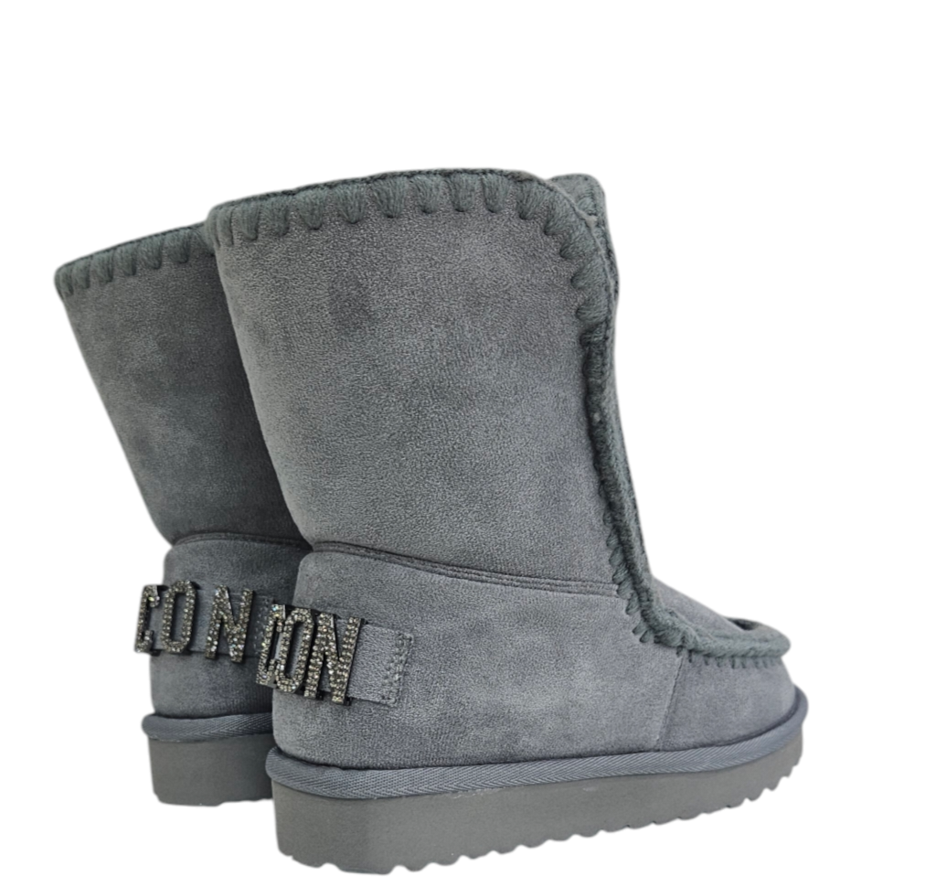 STIVALETTO DONNA IC04412SD GRIGIO ICON walkingon