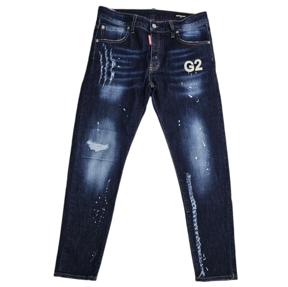 JEANS UOMO   SCRATCHED SLIM FIT G2 FIRENZE walkingon